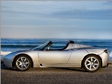 Tesla Roadster electric car